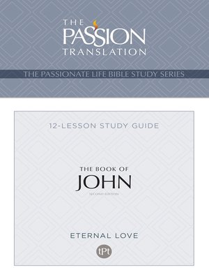 cover image of The Book of John 12-Week Study Guide